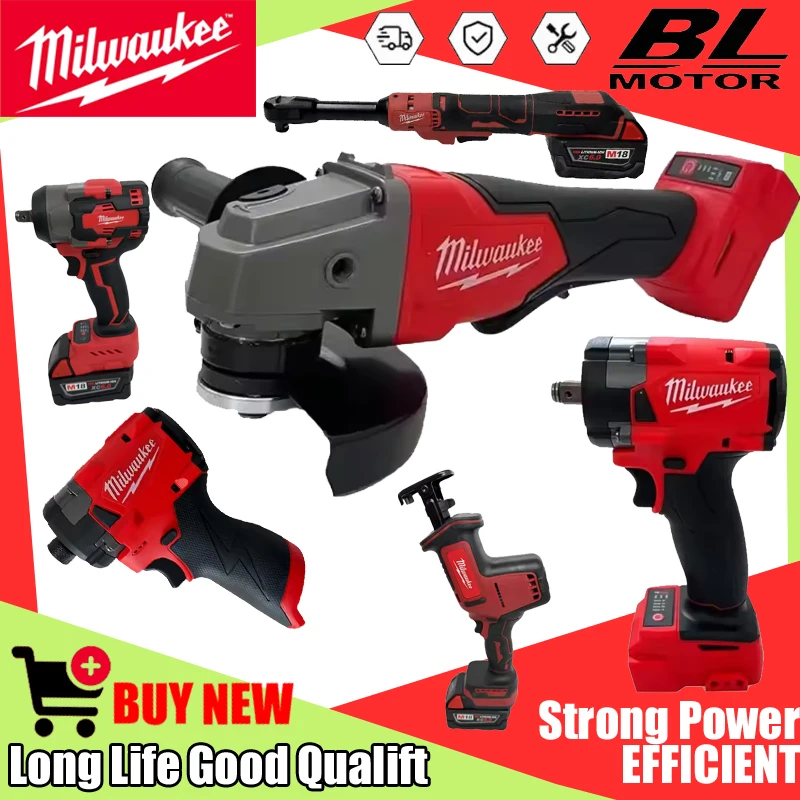 Power Tools Aeg - Milwaukee 18V Cordless Tools: Impact Wrench,