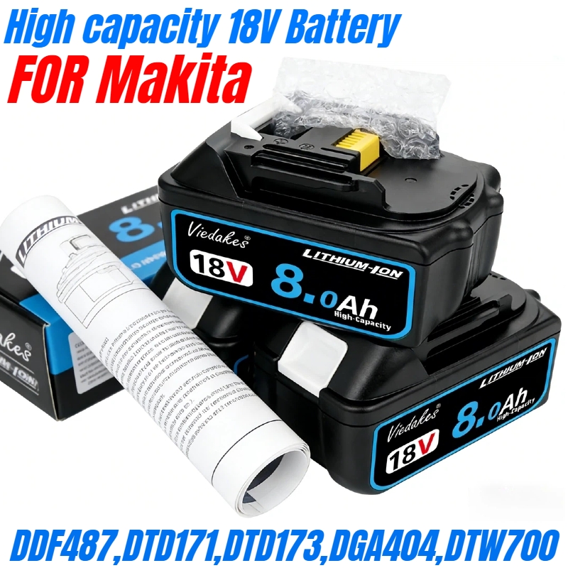 Power Tools Aeg - durable 18V 8Ah Rechargeable Battery, for