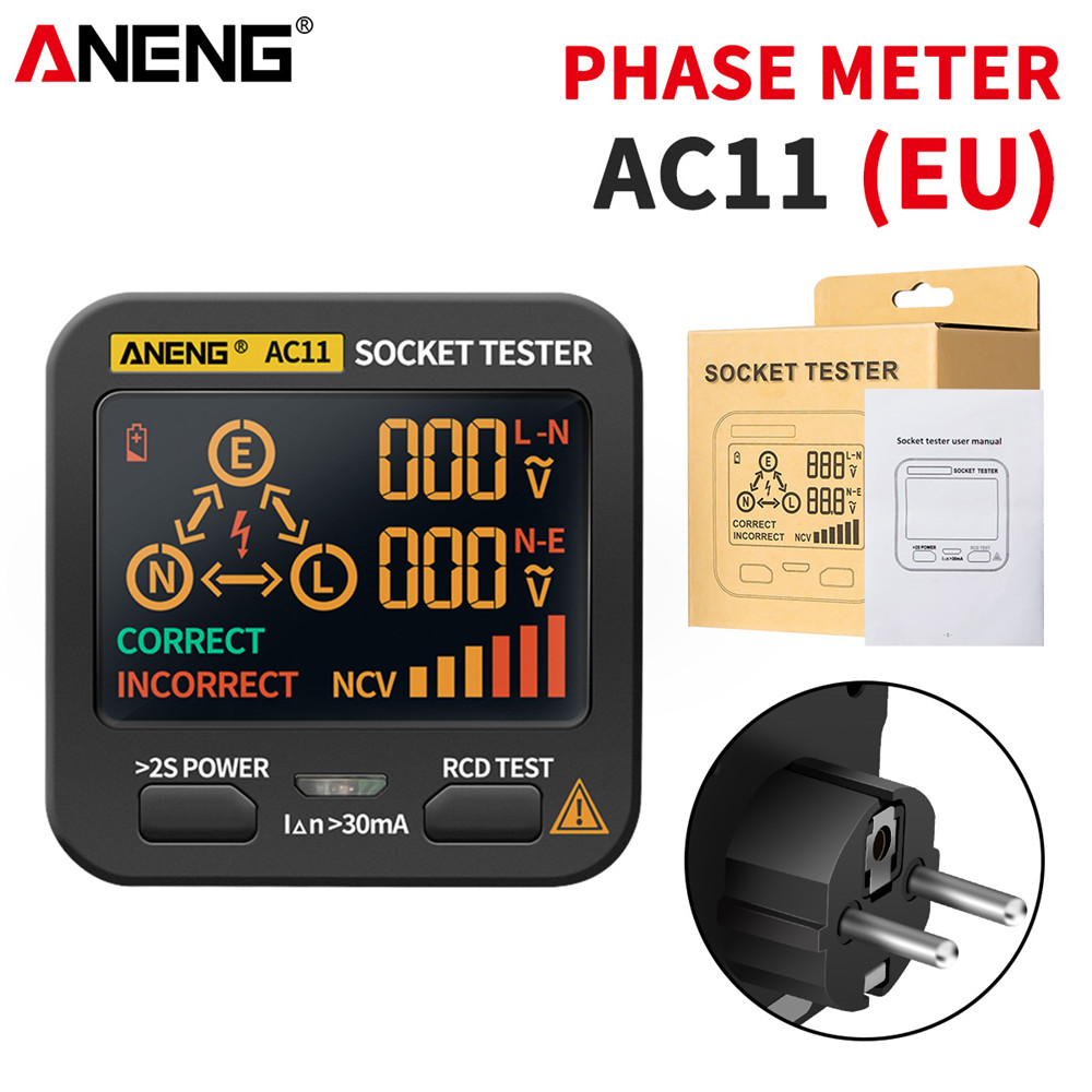 ANENG AC10/AC11 Socket Detecto - Power Tools Uk Review recension och pris
