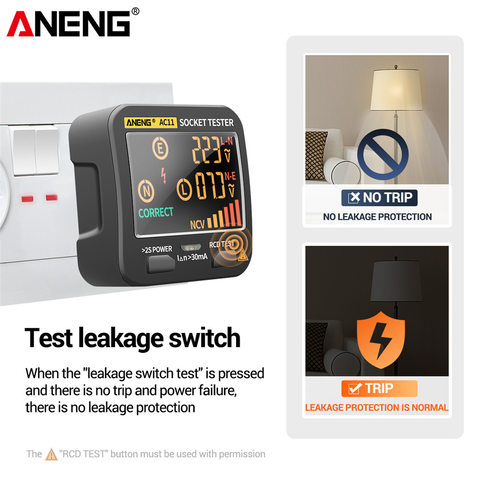 ANENG AC10/AC11 Socket Detecto - Power Tools Uk Review recension och pris