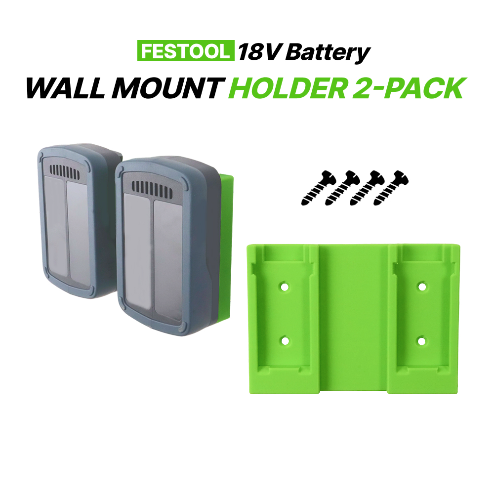 2-Pack Dual Slot Battery Wall  - Power Tools Festool recension och pris