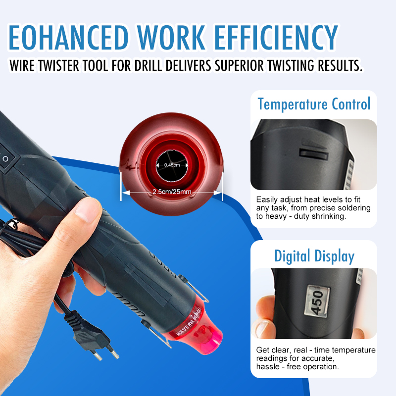 220V Hot Air Gun Soldering Tem - Heat Gun Variable recension och pris