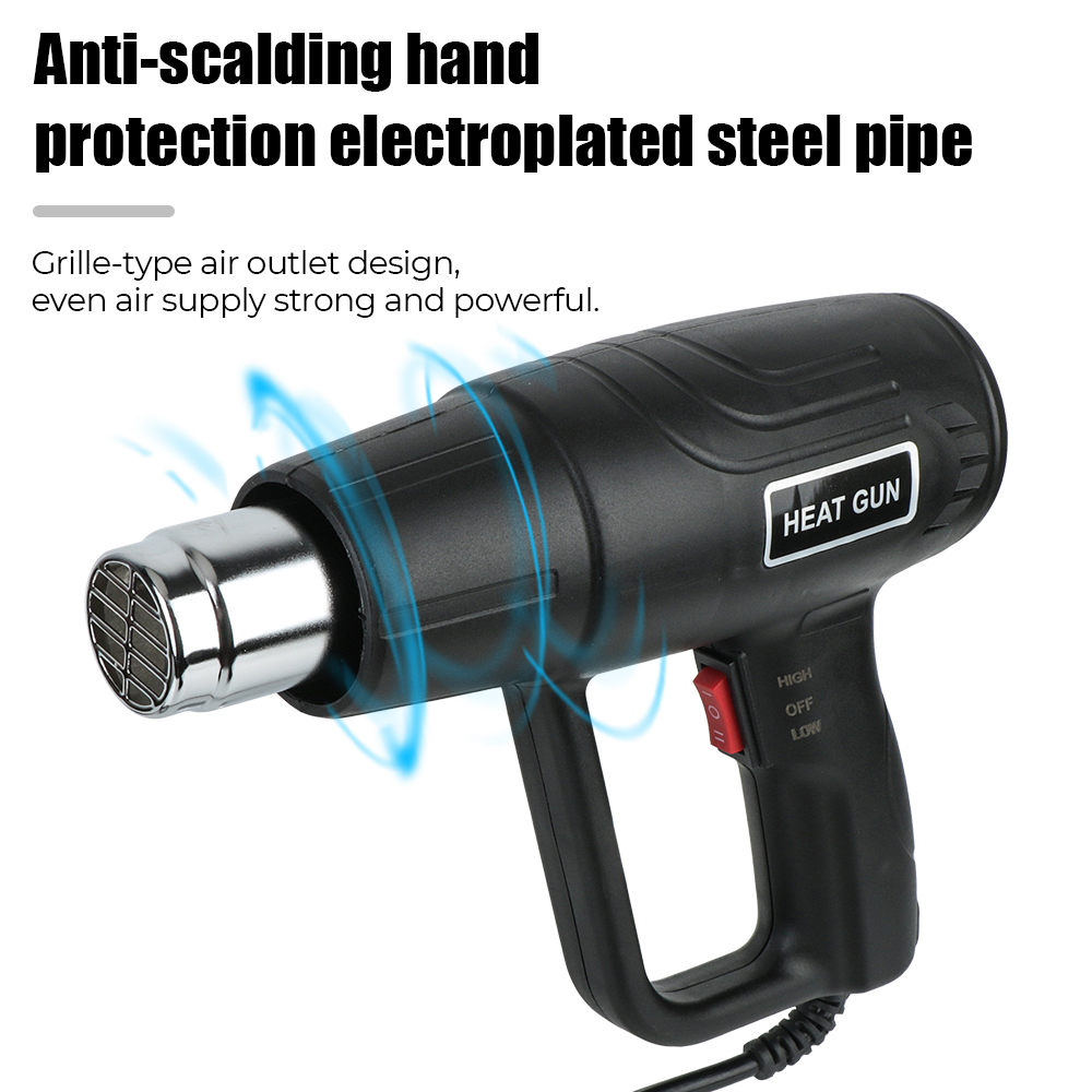 2000W 50HZ Heat Gun NO LCD Ele - Heat Gun Variable recension och pris