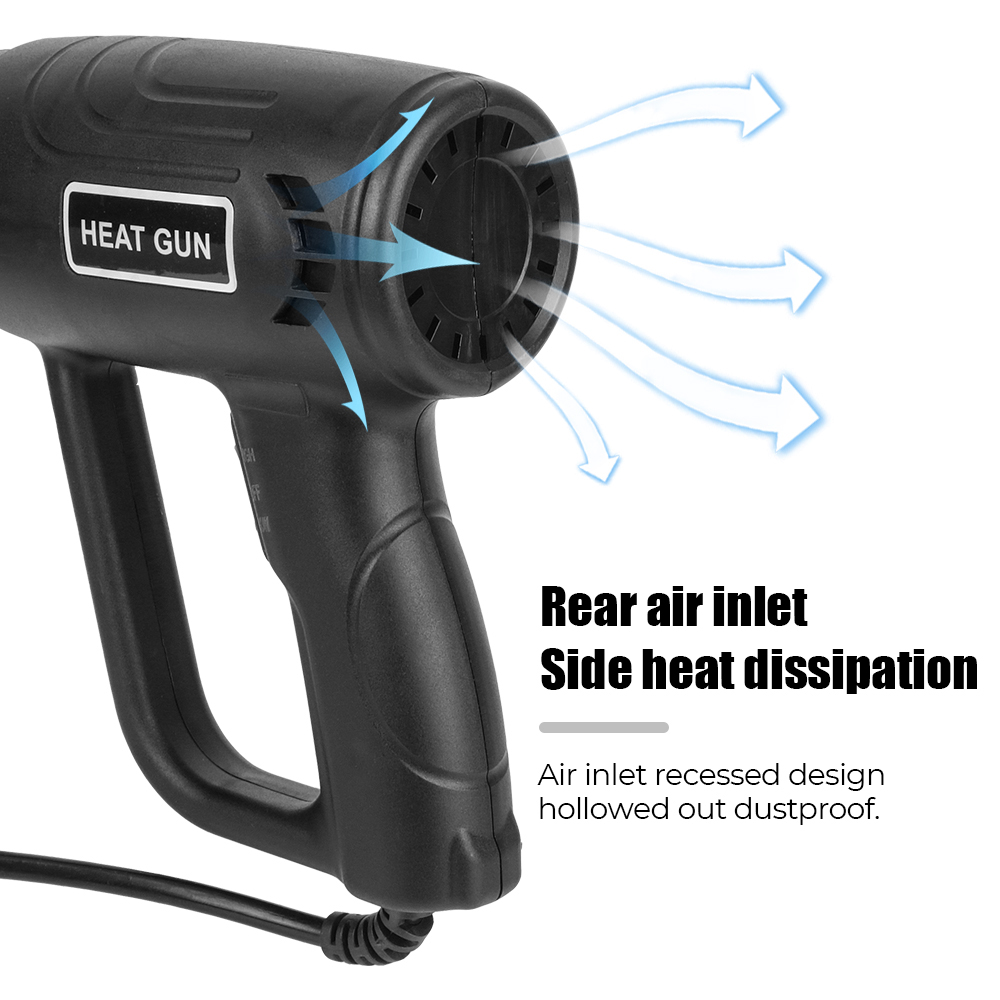 2000W 50HZ Heat Gun NO LCD Ele - Heat Gun Variable recension och pris
