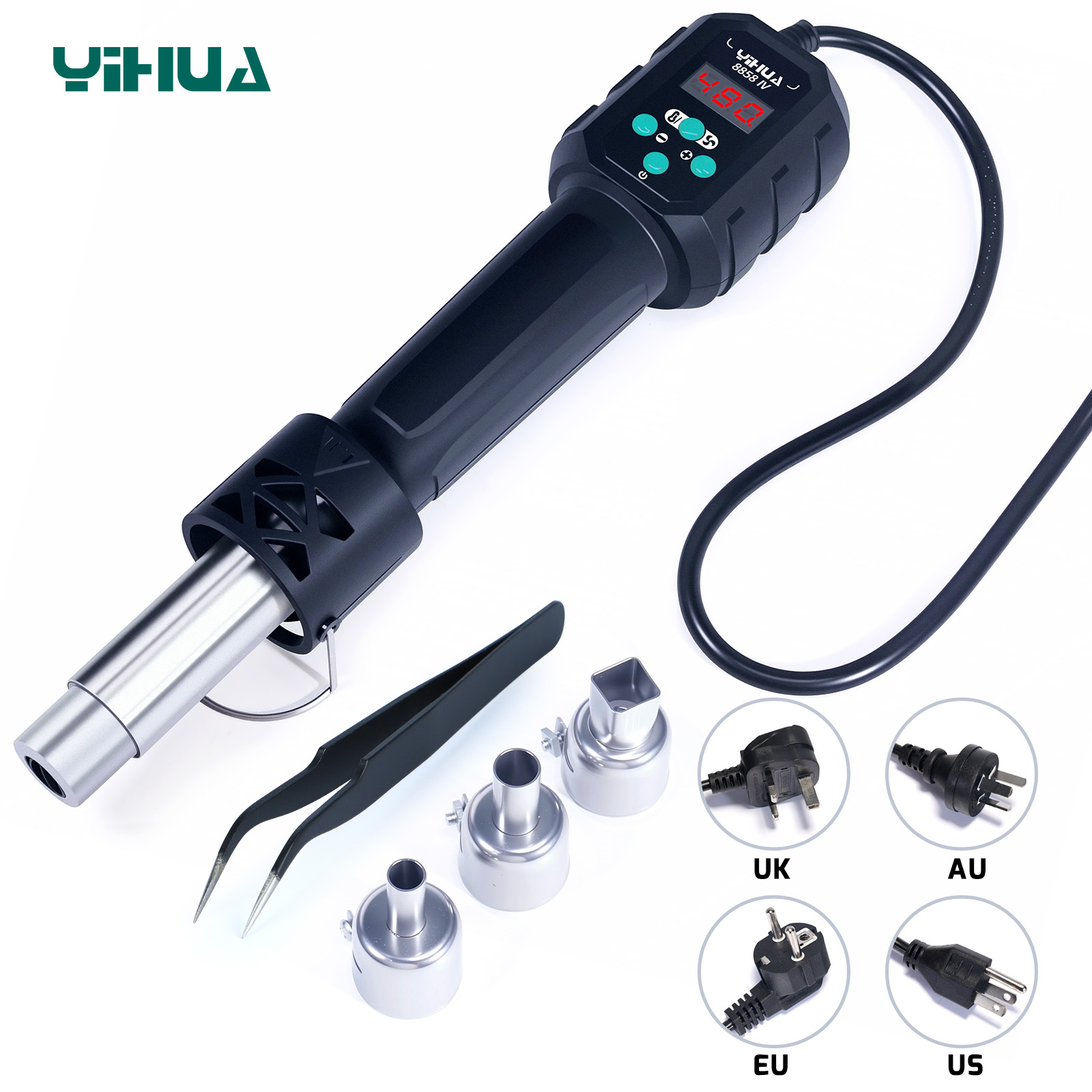 YIHUA Hot Air Gun Temperature  - Heat Gun Variable recension och pris