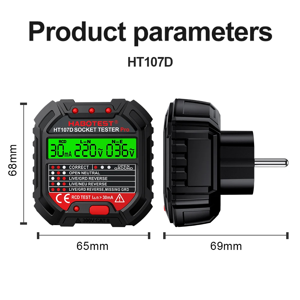 HT106/HT107 Digital Outlet Soc - Power Tools Uk Review recension och pris