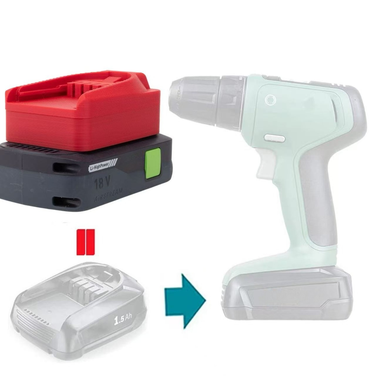 Adapter For Festool  Series 18 - Power Tools Festool recension och pris