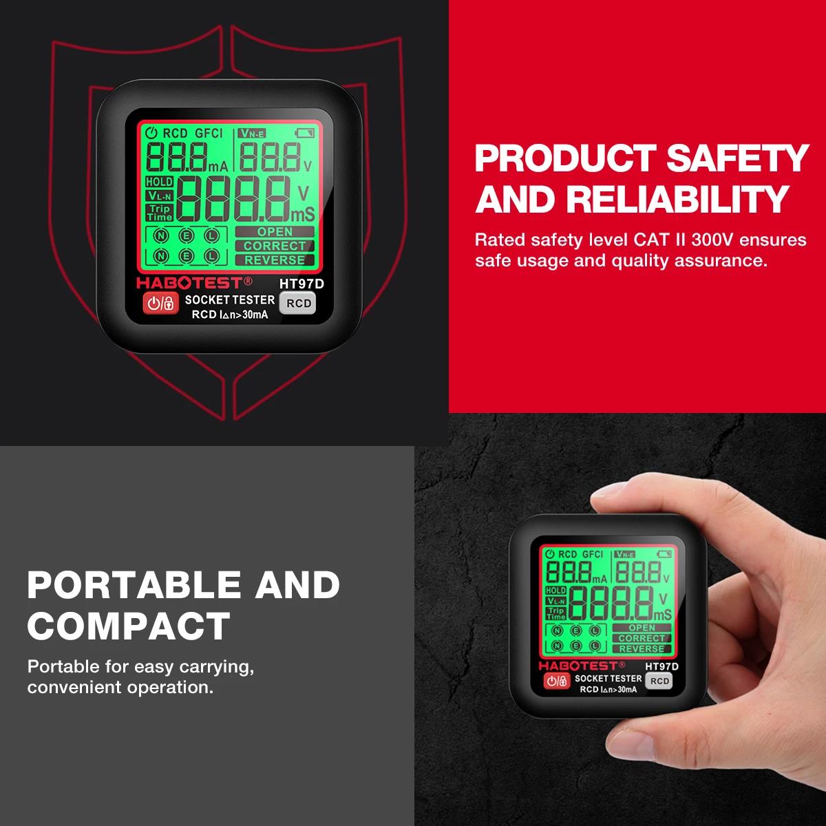 HABOTEST HT97 Digital Socket T - Power Tools Uk Review recension och pris