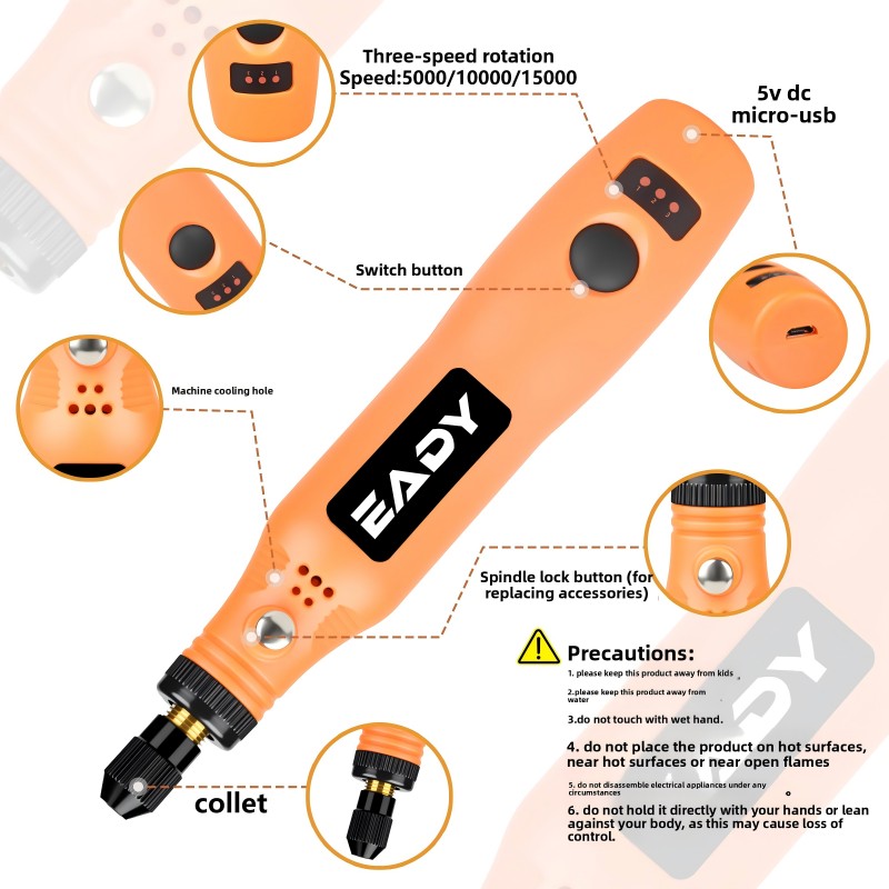 USB Cordless Rotary Tool Kit – - Power Tools Aeg recension och pris