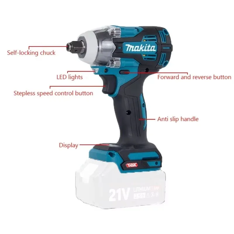 Makita TW004G 630N.m Brushless - Power Tools Aeg recension och pris