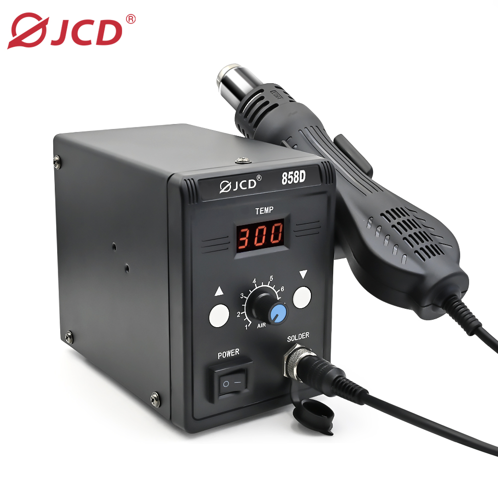 JCD Hot Air Gun 858D BGA Rewor - Heat Gun Variable recension och pris