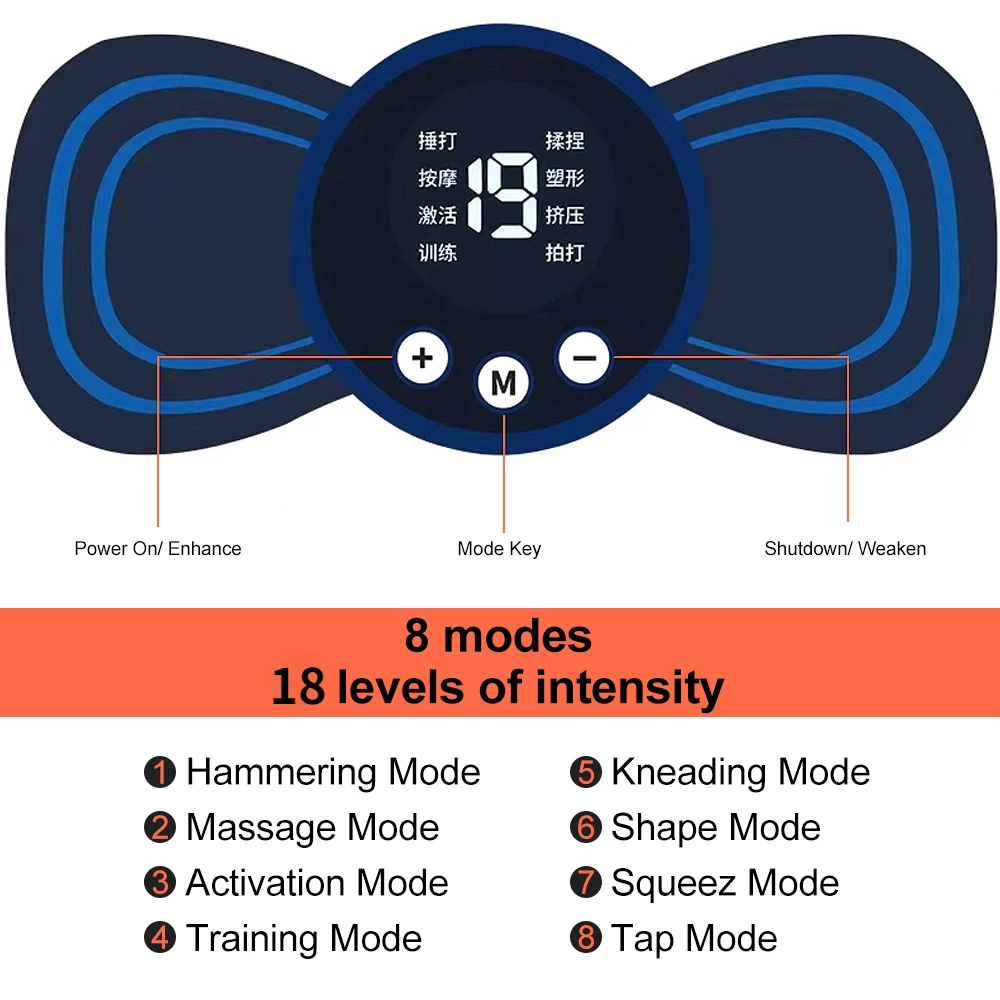EMS Neck Massager Mini Cervica - Health Power Tools recension och pris