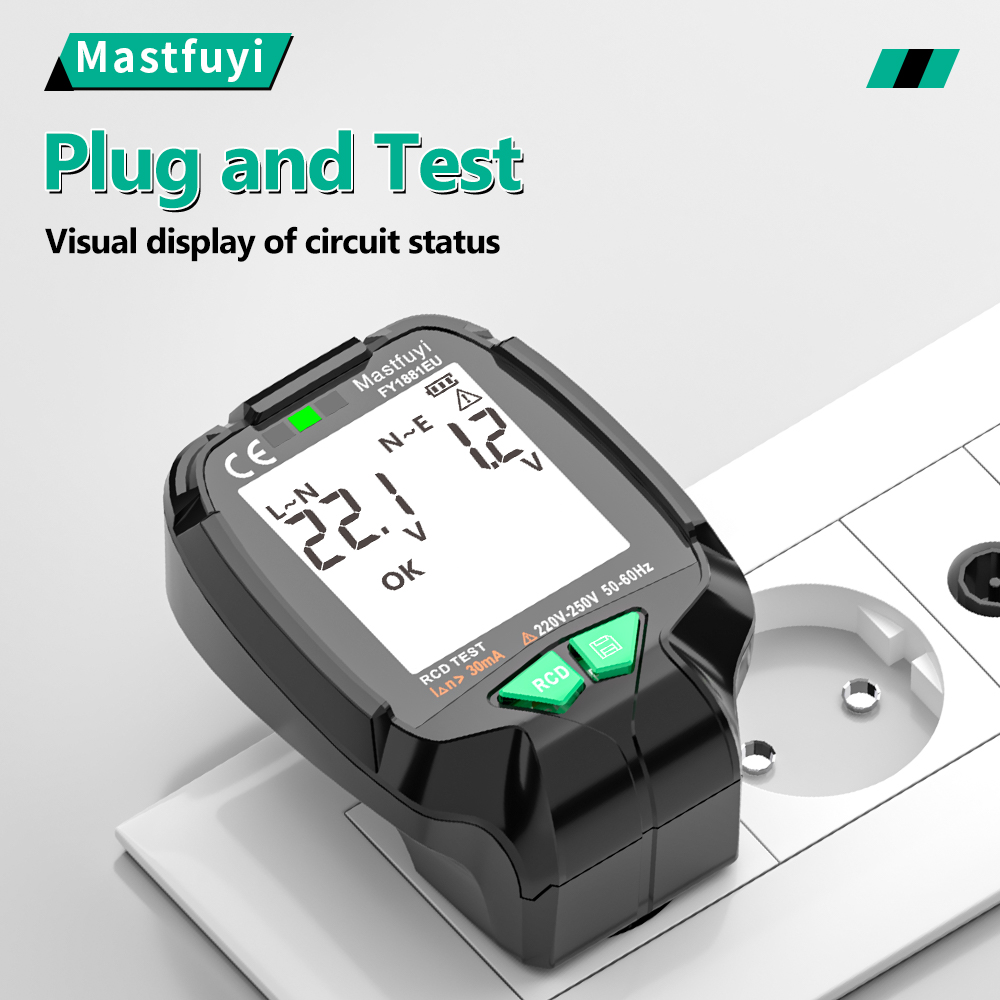 MASTFUYI FY1881 Socket Tester  - Power Tools Uk Review recension och pris