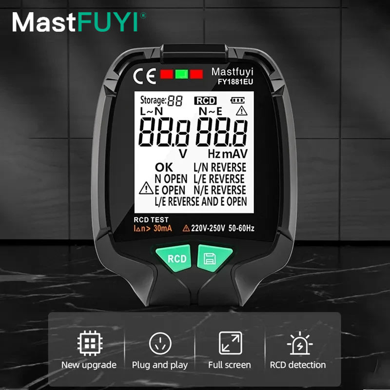 MASTFUYI FY1881 Socket Tester  - Power Tools Uk Review recension och pris