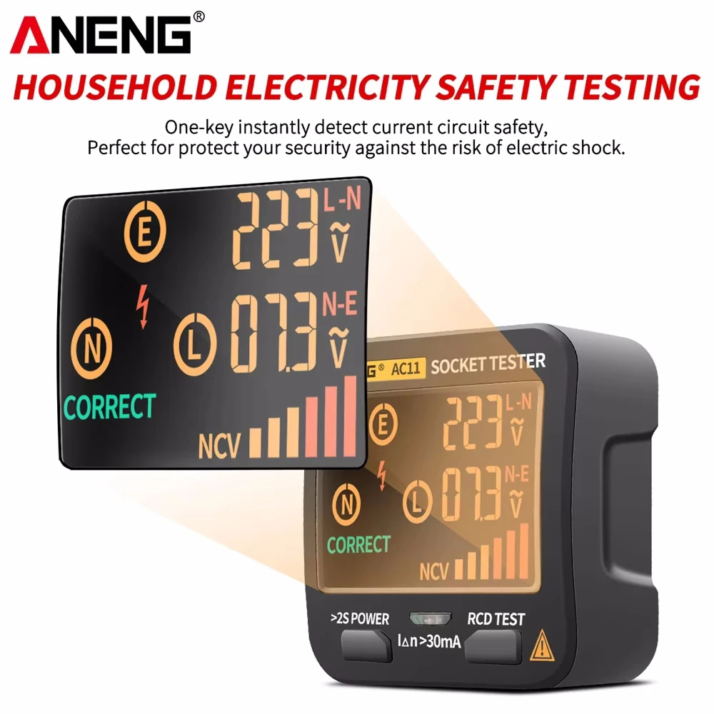 ANENG AC11 Digital Smart Socke - Power Tools Uk Review recension och pris