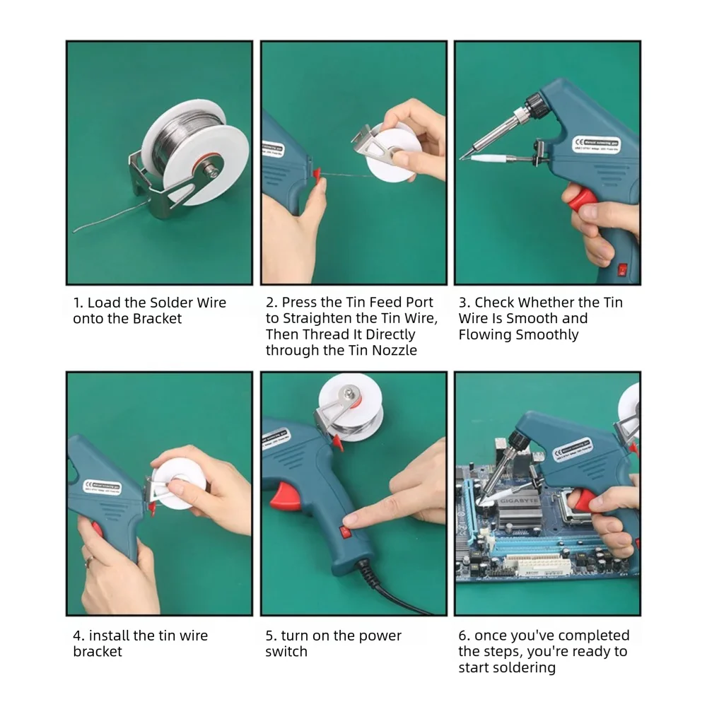 Adjustable Temperature Solderi - Heat Gun Variable recension och pris