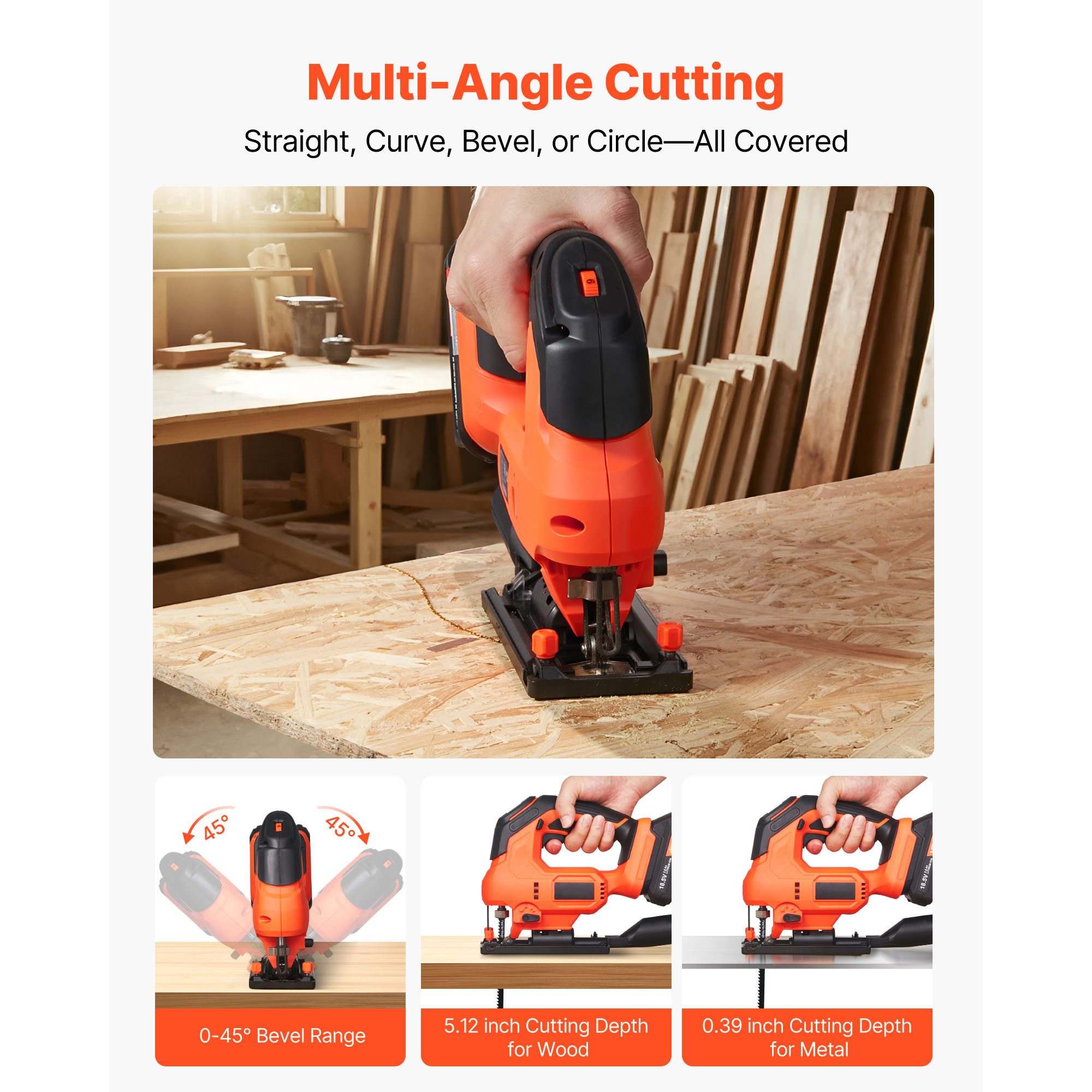 SucceBuy Jig Saw 3000 SPM/3500 - Jigsaw Orbital Blade recension och pris