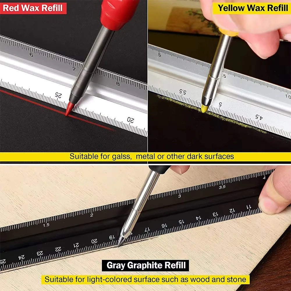 Solid Carpenter Pencil Set Woo - Power Tools Construction recension och pris
