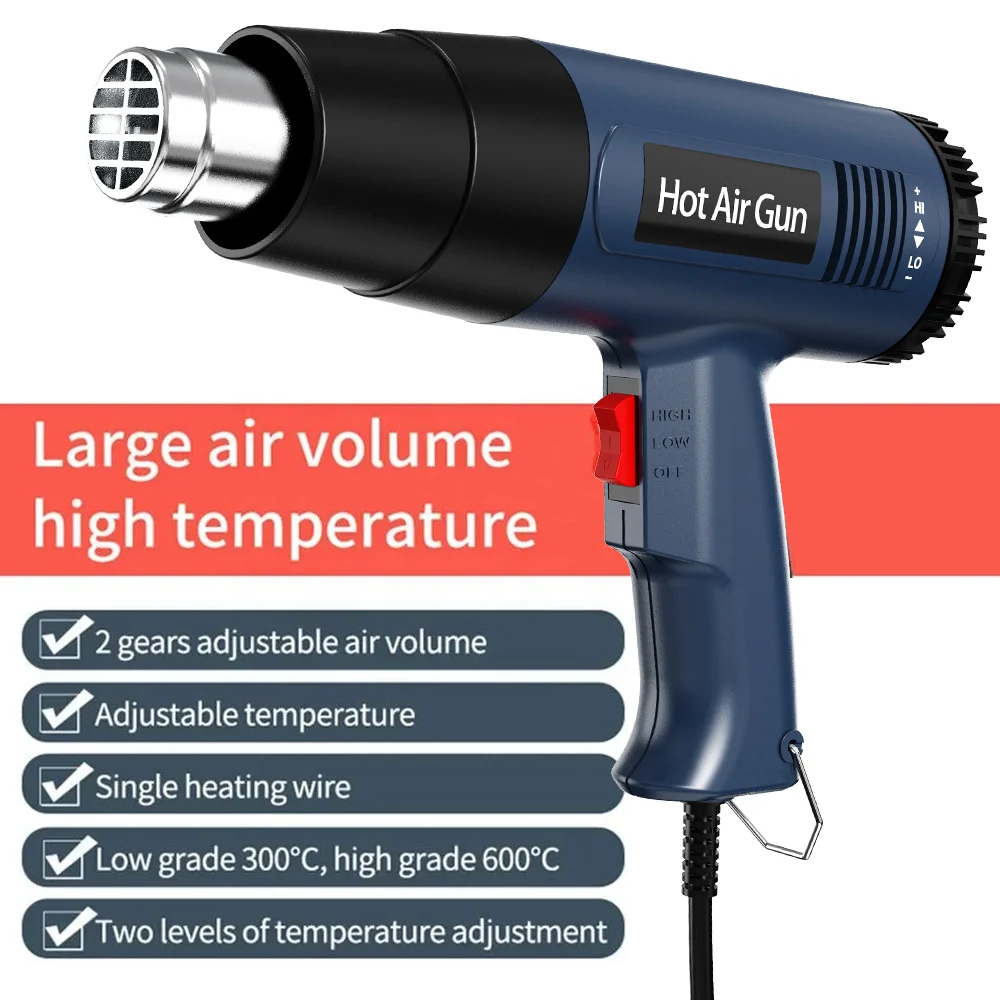 Hot Air Gun Heat Gun 2000W Var - Heat Gun Variable recension och pris