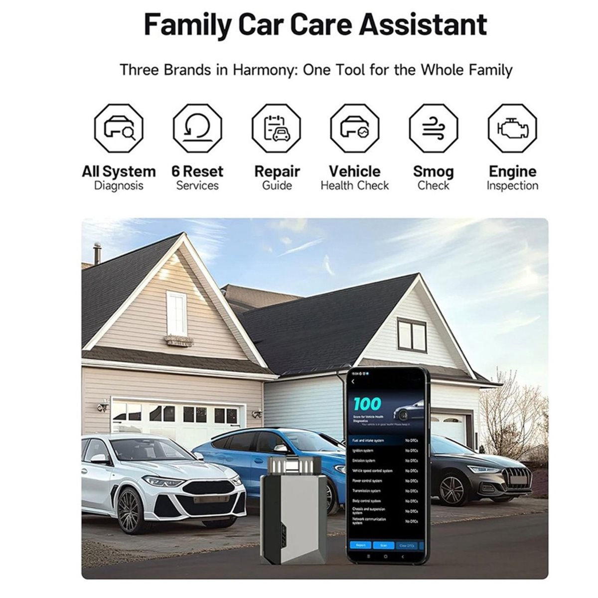 (A99Z] OBD2 Bluetooth Scanner  - Health Power Tools recension och pris