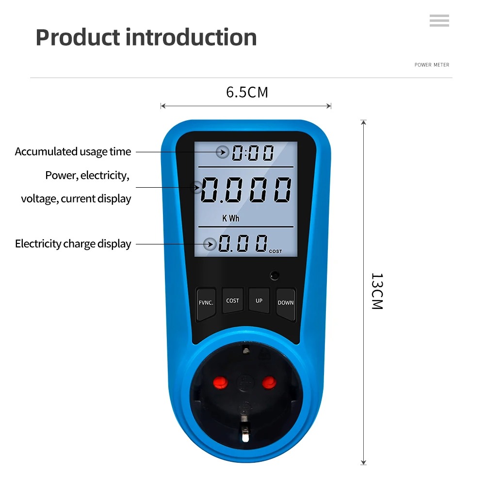 Digital Current Meter AC 230V  - Power Tools Uk Review recension och pris