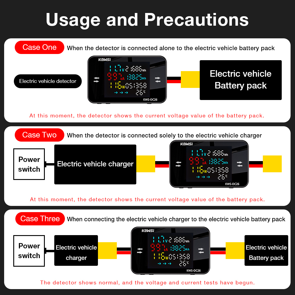 Battery Charging Tester KWS-DC - Health Power Tools recension och pris