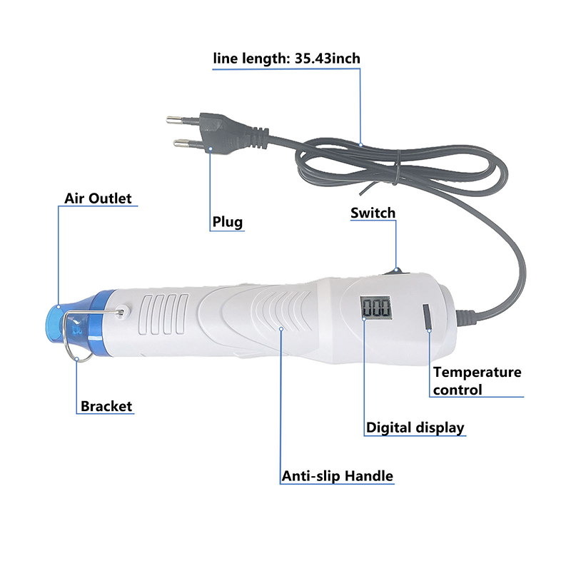 220V HEAT GUN Hot Air Gun Elec - Heat Gun Variable recension och pris
