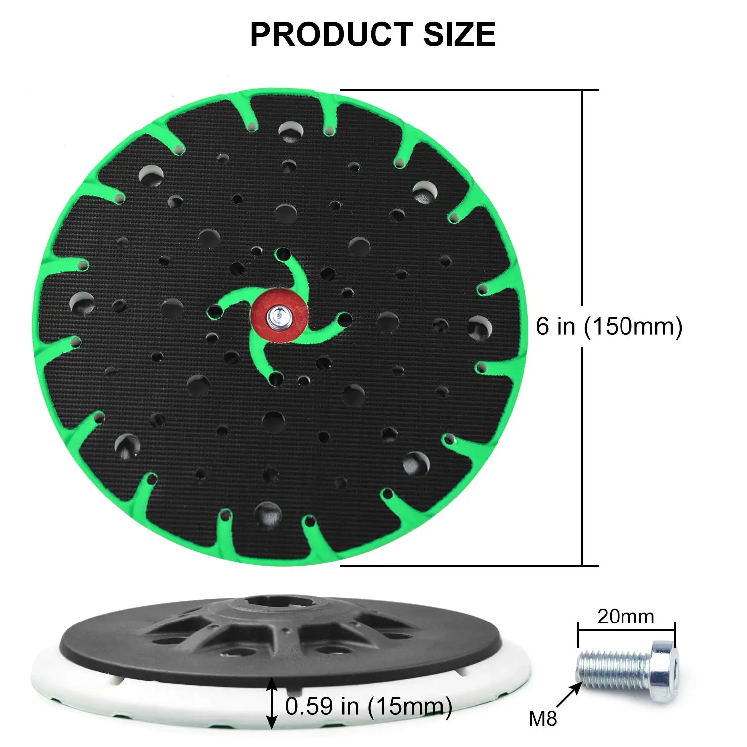 6 Inch 150mm Multi-Hole Dust F - Power Tools Festool recension och pris