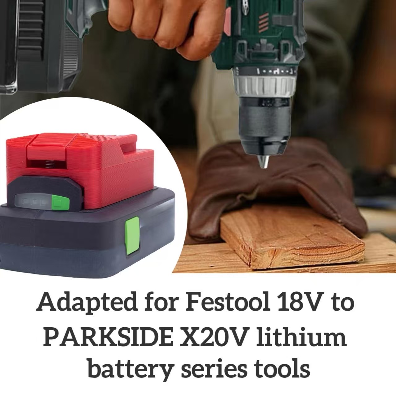Adapter for Festool 18V Batter - Power Tools Festool recension och pris