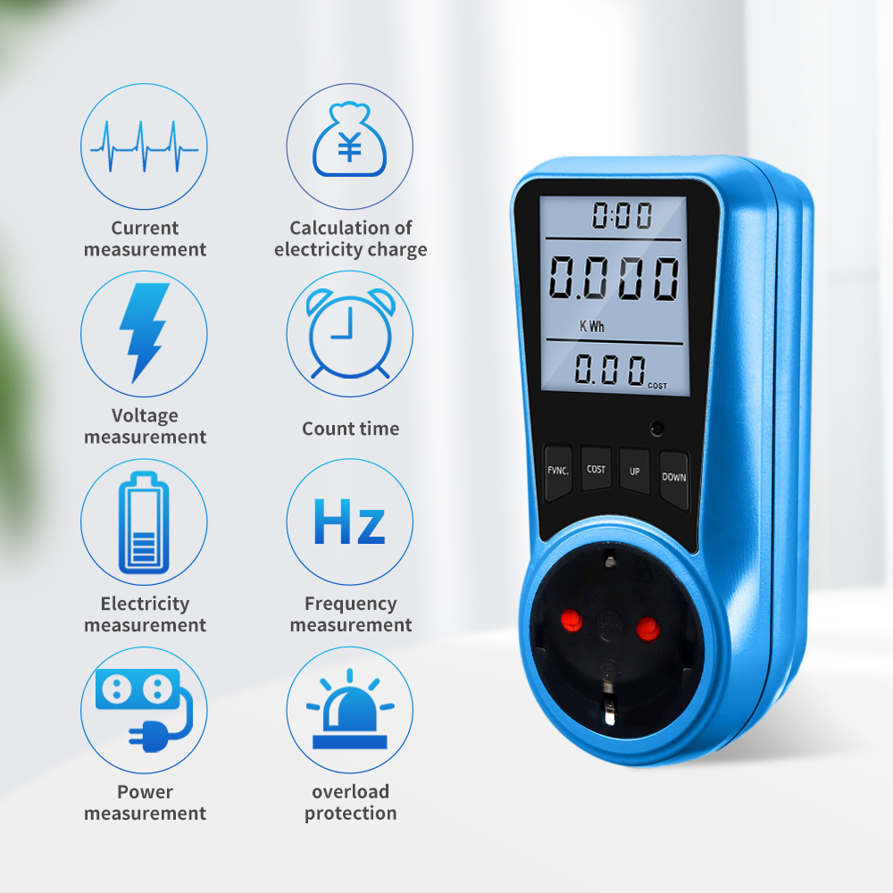 EU Plug Socket Digital Current - Power Tools Uk Review recension och pris