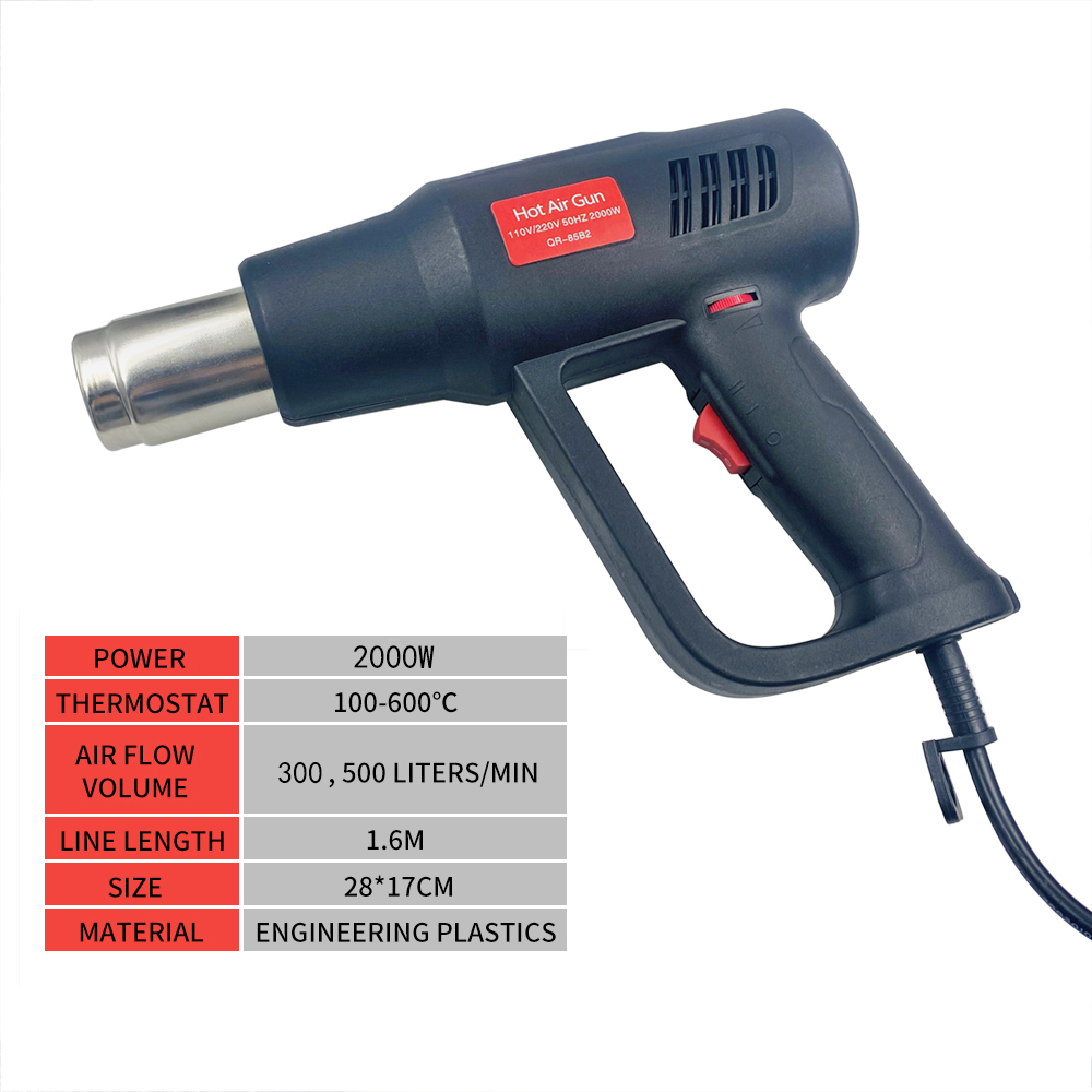 LEFAVOR 2000W Electric Hot Air - Heat Gun Variable recension och pris
